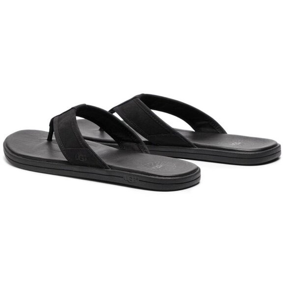 UGG Men's Seaside Leather Flip Flop - Picture 5 of 6